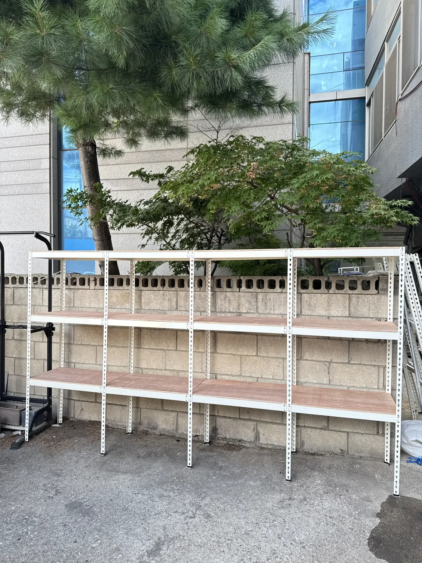 화성 조립식선반설치 작업 후